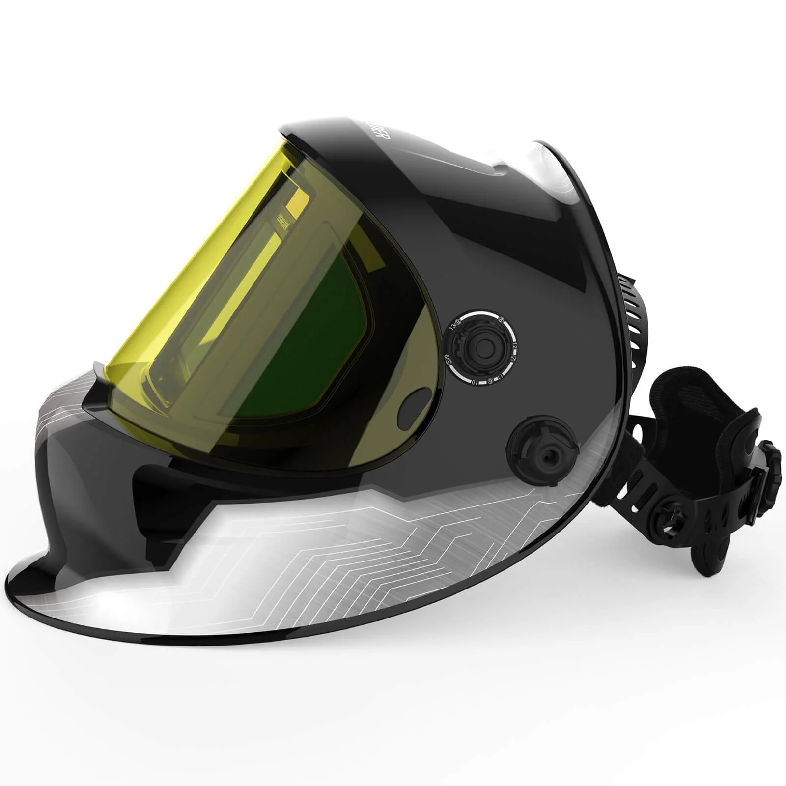 LYG-Q800D-A Panoramic View Auto Darkening Welding Helmet - Image 4