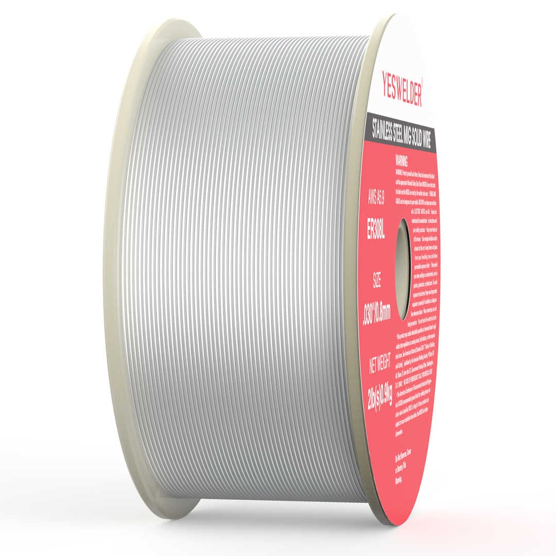 ER308L 2LB Spool Stainless Steel Solid MIG Welding Wire - Image 3
