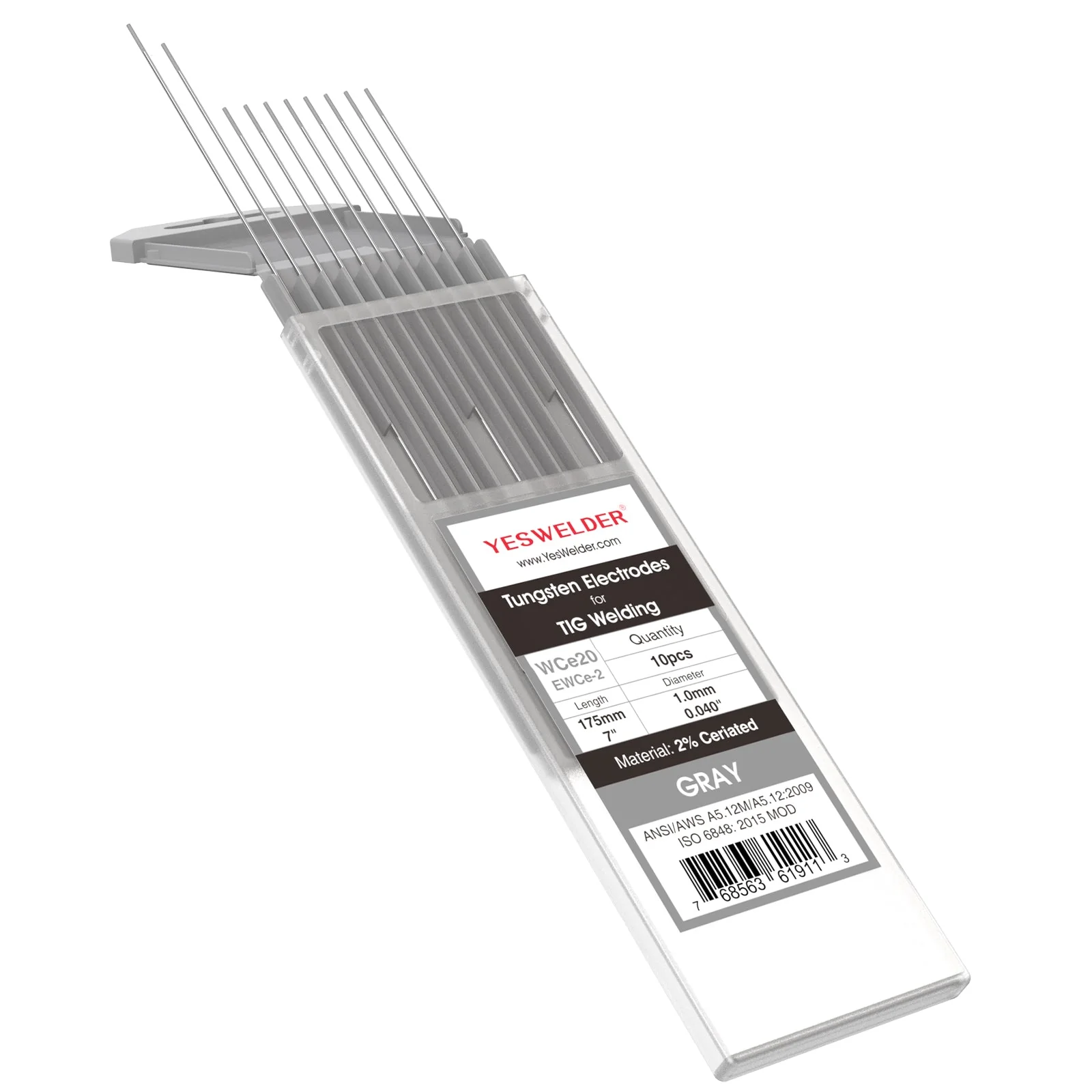 WC20 Series 2% Ceriated TIG Welding Tungsten Electrode - Image 8