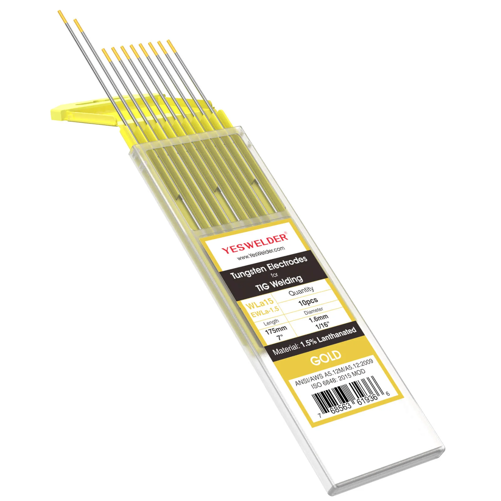 WL15 Series 1.5% Lanthanated TIG Welding Tungsten Electrode - Image 8