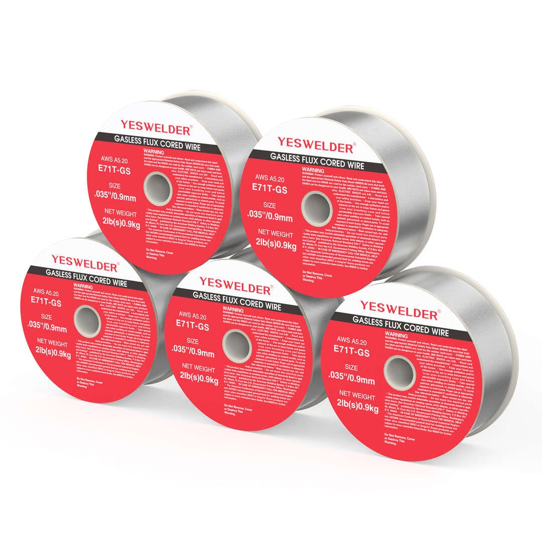 E71T-GS/2LB-0.9 2LB Spool .035" Gasless Flux Core MIG Welding Wire - Image 6
