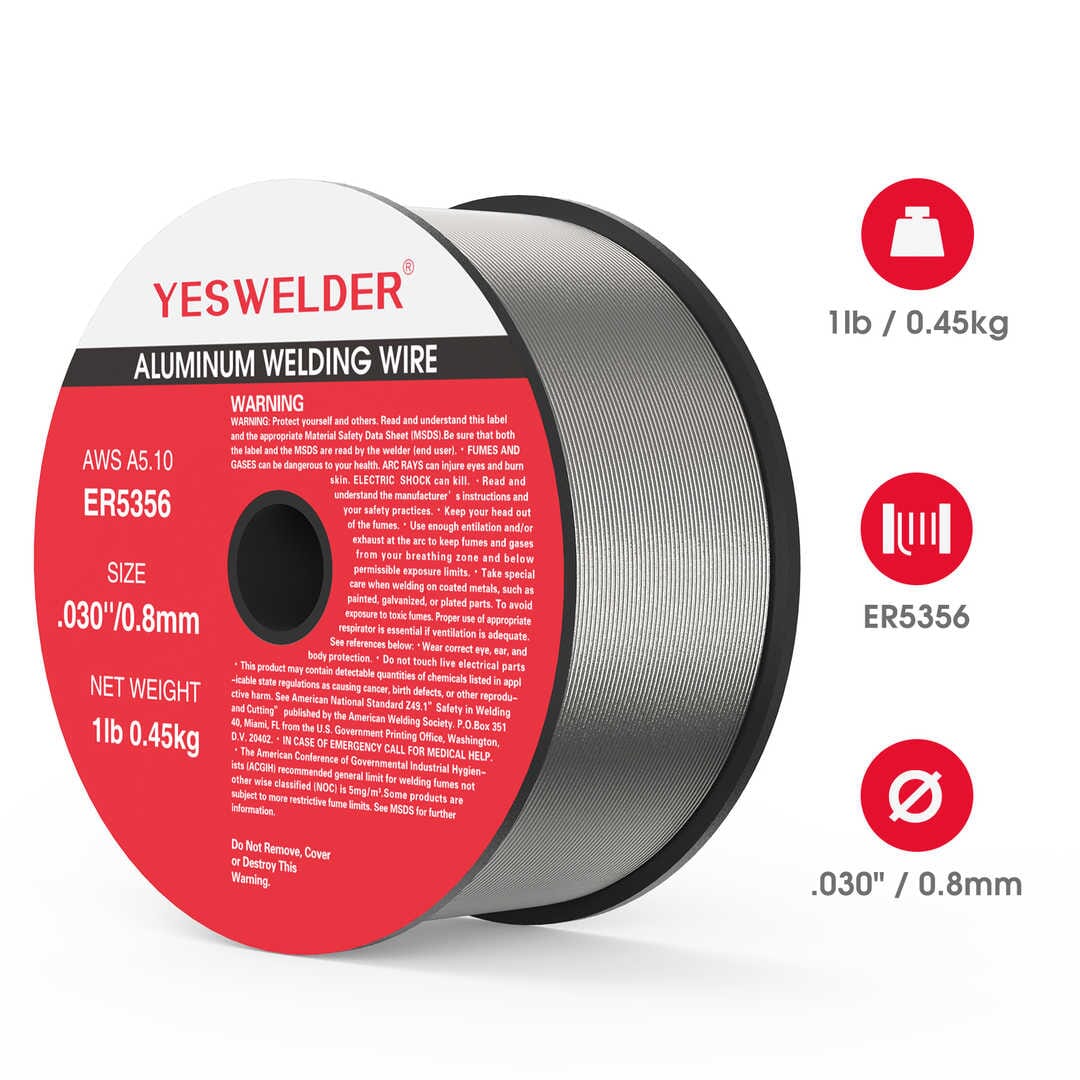 ER5356/1LB-0.8 1LB Spool .030" Magnesium Aluminum MIG Welding Wire - Image 3