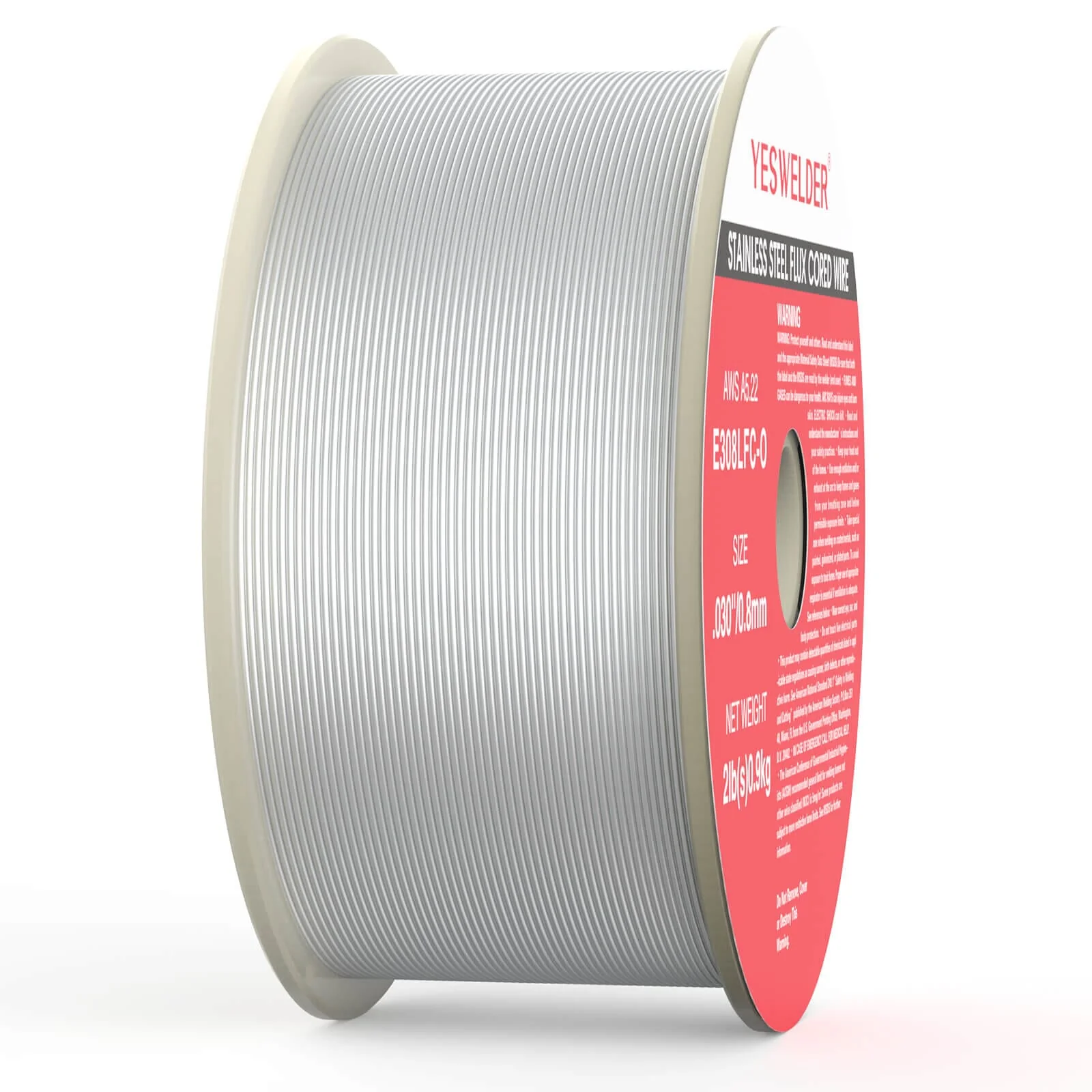 E308LFC-O 2LB Spool Stainless Steel Flux Core Welding Wire - Image 4