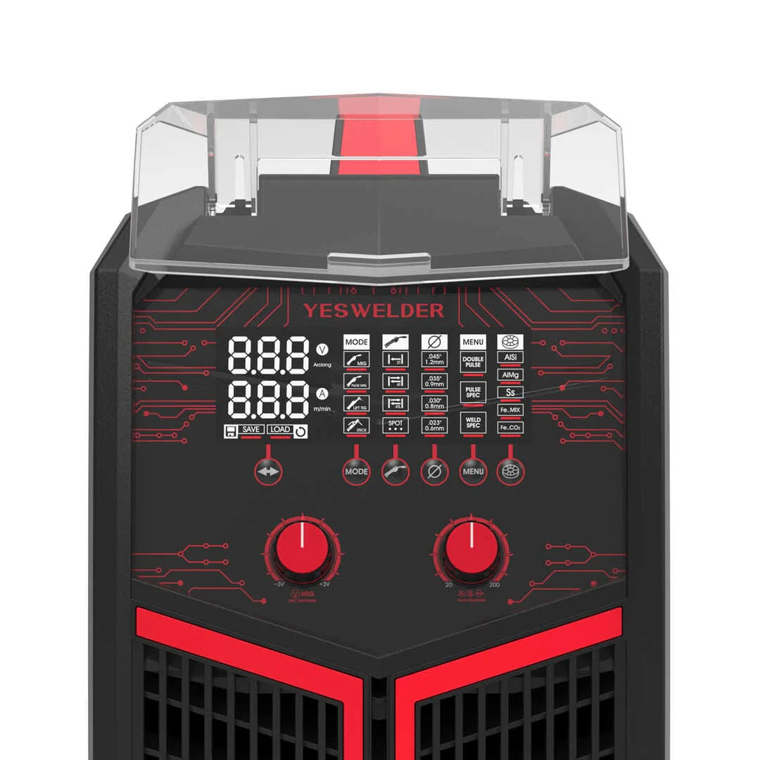 YWM-211P Double Pulse Aluminum MIG Welder - Image 4